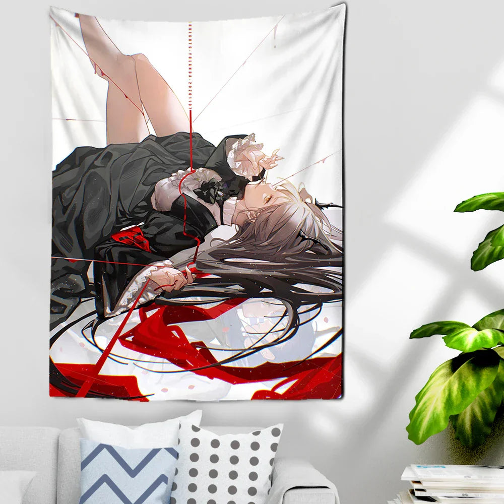 DecorBites™ Japanese Animation Mandala Carpet Wall Hanging