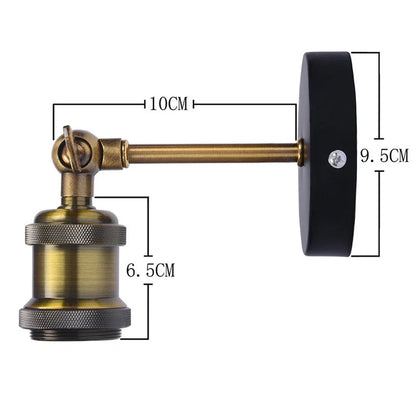 DecorBites™ Industrial Loft LED Cage Wall Light Sconce - Modern Home Lighting Fixture