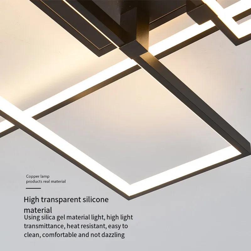 Lámpara de techo LED DecorBites™: Iluminación moderna para la decoración del hogar