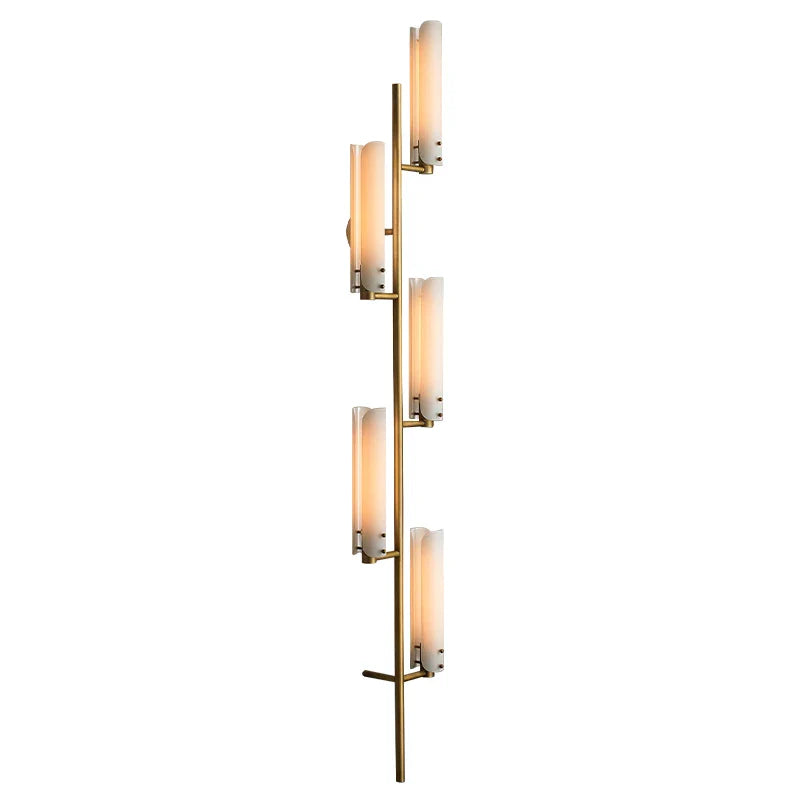 DecorBites™ LED Art Deco Wall Sconce for Bedroom