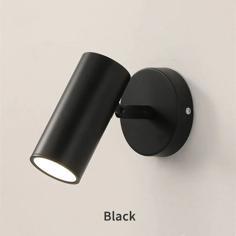 DecorBites™ LED Wall Lamp: 180º Rotation Bedside Sconce, Indoor Lighting Fixture, E27 Bulb Home Decor