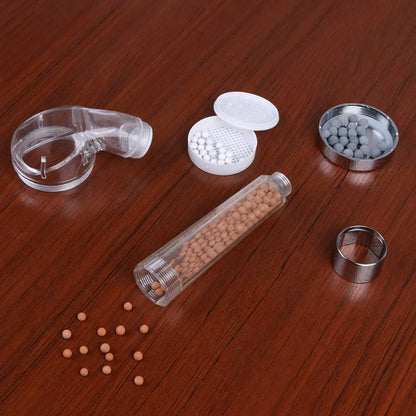 DecorBites™ Anion Spa Shower Head High Pressure Water Saving Handheld Nozzle