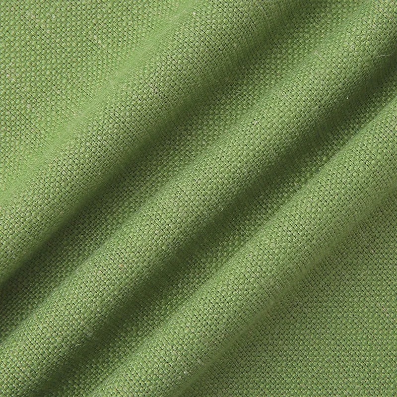 Decorbites™ Hanfseil-Rand Lotusblatt-Umarmung Kissenbezug - Mittel Baumwolle Leinen Polsterhülle