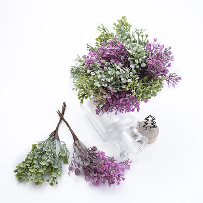 DecorBites™ Artificial Flower Wreath Garland for Home Wedding Decor, DIY Scrapbook & Christmas Ornament