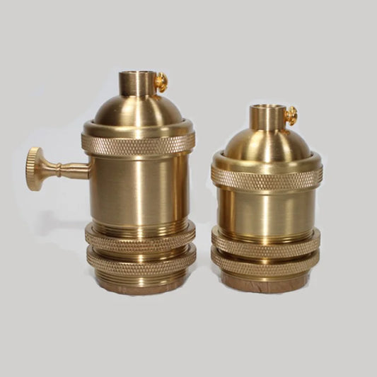 DecorBites™ E27 Lamp Holder with Switch - Vintage Style E27 Socket for Lamps