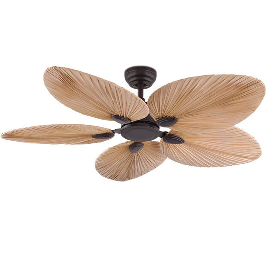 DecorBites™ 52 Inch LED Ceiling Fan Without Light Remote Control Reverse Function