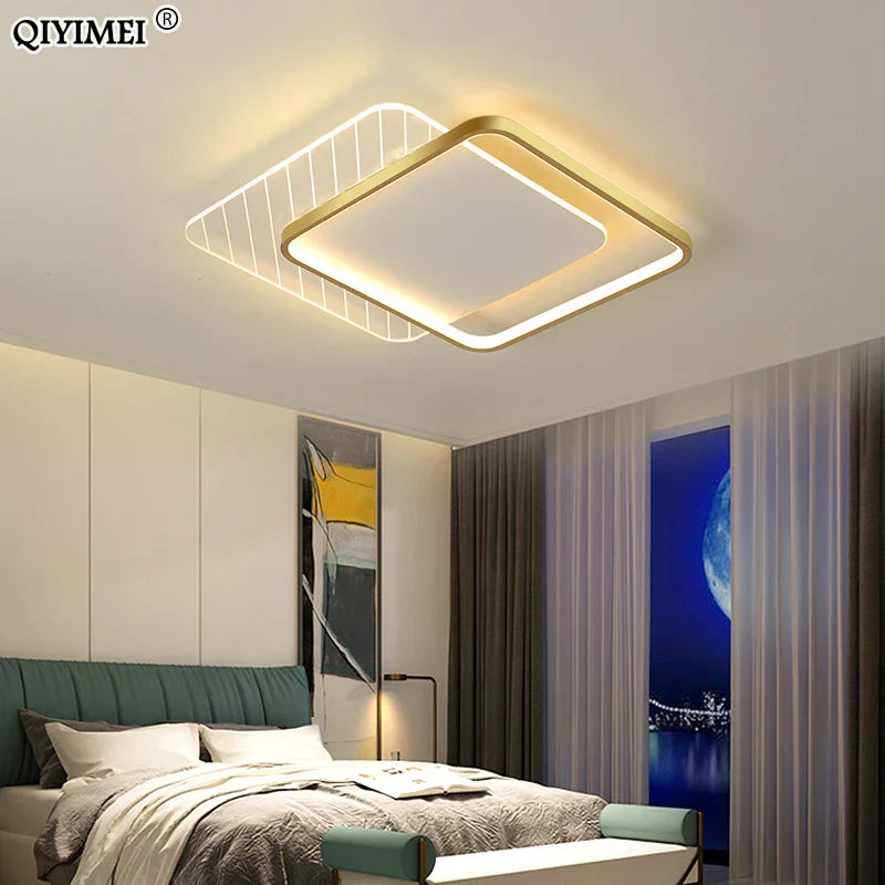 DecorBites™ LED Ceiling Lights for Living Room Bedroom Kitchen Wardrobe, Modern Minimalist Warm Home Lighting