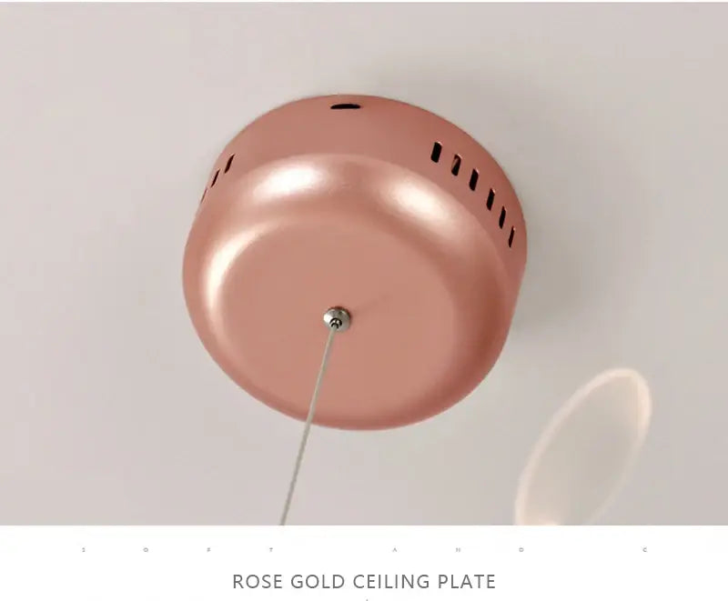 DecorBites™ Branch Design Nordic Chandelier - Rose Gold/Black