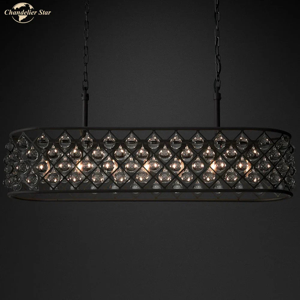 DecorBites™ Glass Drop Chandelier Pendant Lights for Living Dining Room