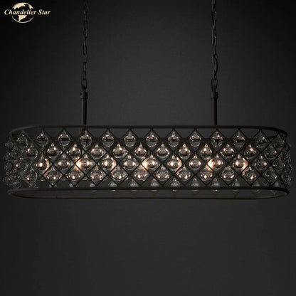 DecorBites™ Glass Drop Chandelier Pendant Lights for Living Dining Room