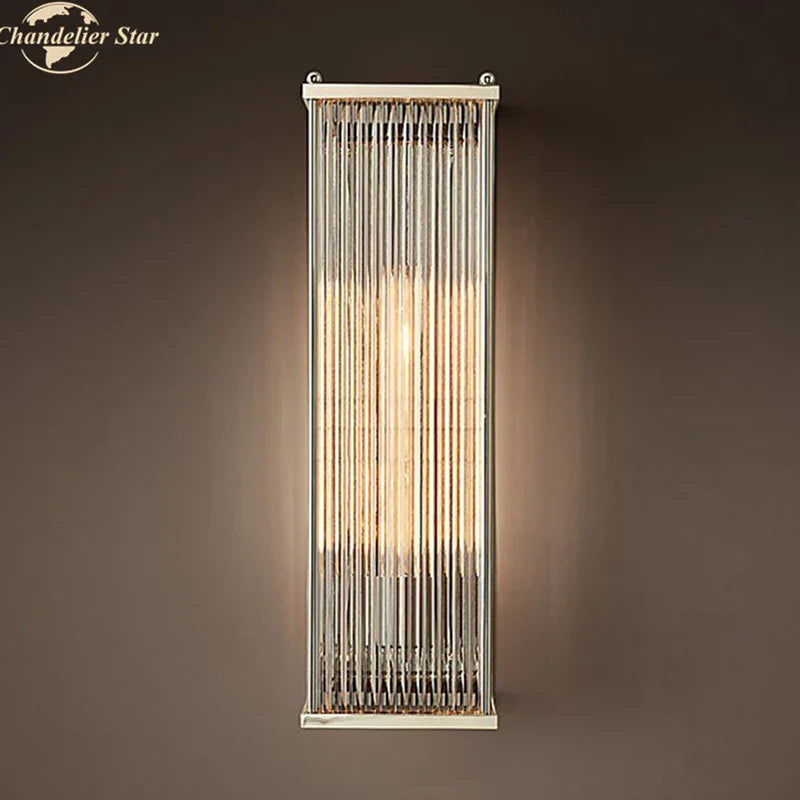Decorbites™ Kristall-Wandleuchte Retro Vintage Wandlampe Innenraum LED-Beleuchtung