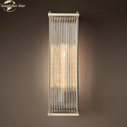 Decorbites™ Kristall-Wandleuchte Retro Vintage Wandlampe Innenraum LED-Beleuchtung