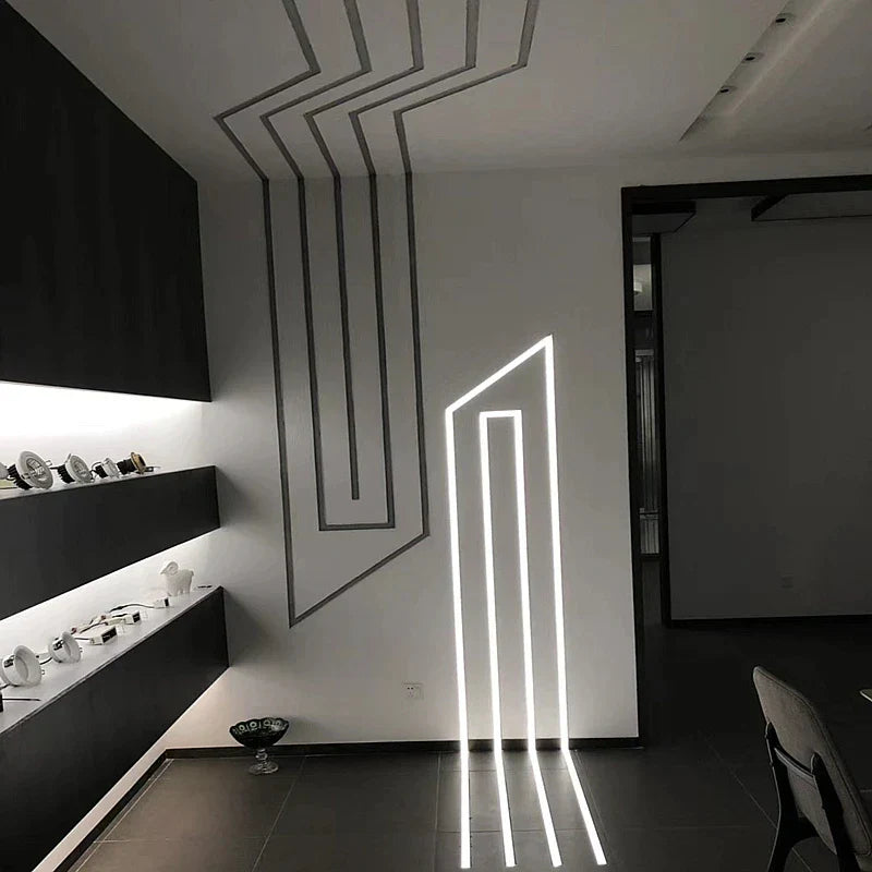 DecorBites™ 1M Frameless Embedded LED Aluminum Profile for Linear Strip Lights