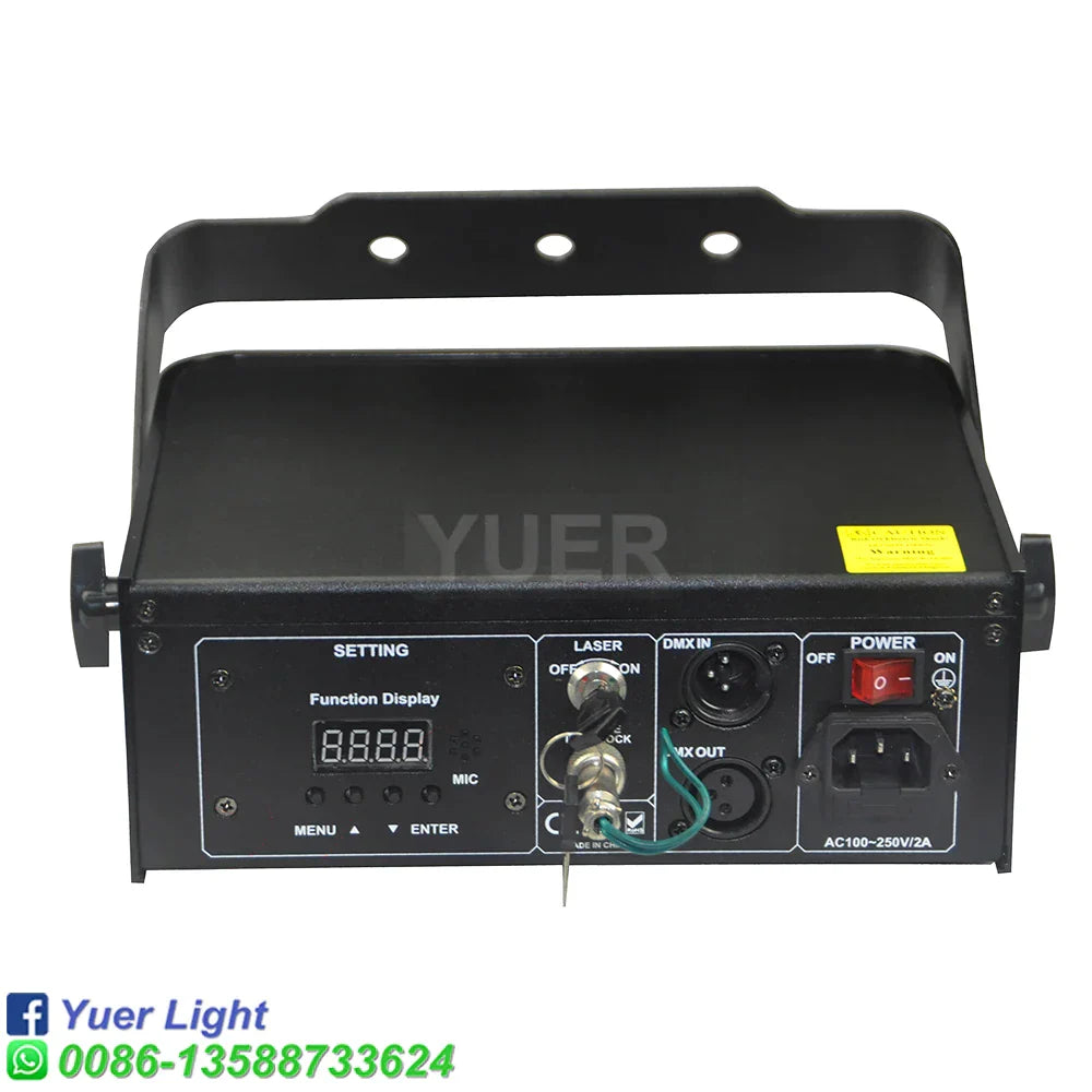 Decorbites™ LED Wasser+RG-Laserlicht DJ-Disco-Bühnenprojektor