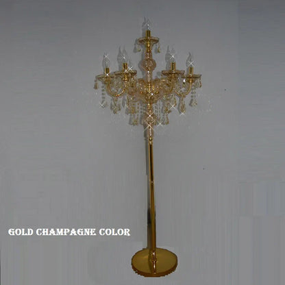 DecorBites™ Crystal Floor Lamp - Modern French Design for Living Room and Bedroom