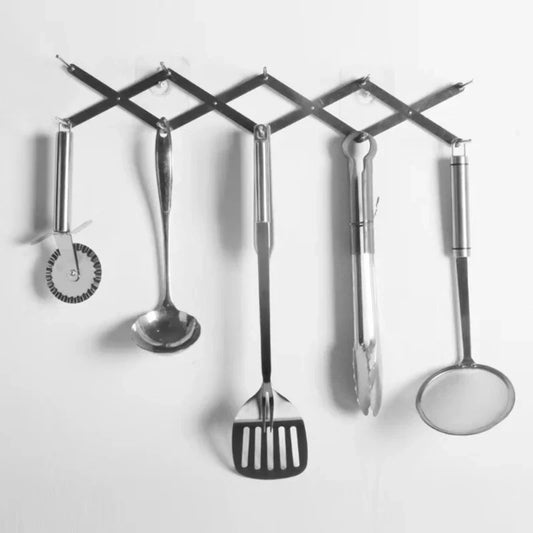 DecorBites™ Adjustable Steaming Rack & Dish Drying Holder - Multi-Functional Kitchen Pot Rack