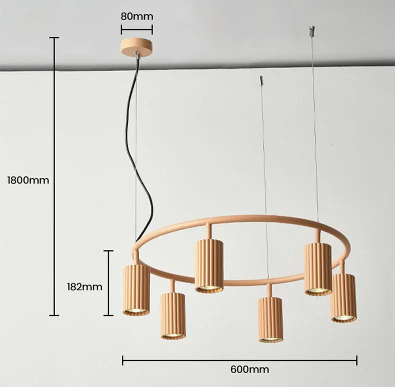 DecorBites™ Nordic Rotatable Chandelier for Dining & Kitchen