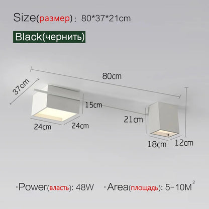 DecorBites™ LED Ceiling Lights Minimalist Modern Living Room Dining Bedroom Lamps