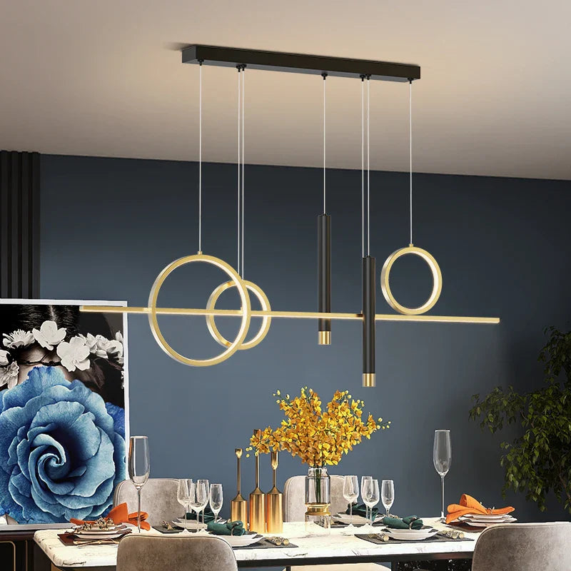 Nordic Contemporary Metal LED Pendant Light
