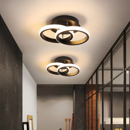 DecorBites™ LED Ceiling Light: Modern Minimalist Nordic Home Chandelier Lighting for Living Room