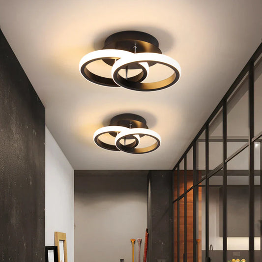 DecorBites™ LED Ceiling Light: Modern Minimalist Nordic Home Chandelier Lighting for Living Room