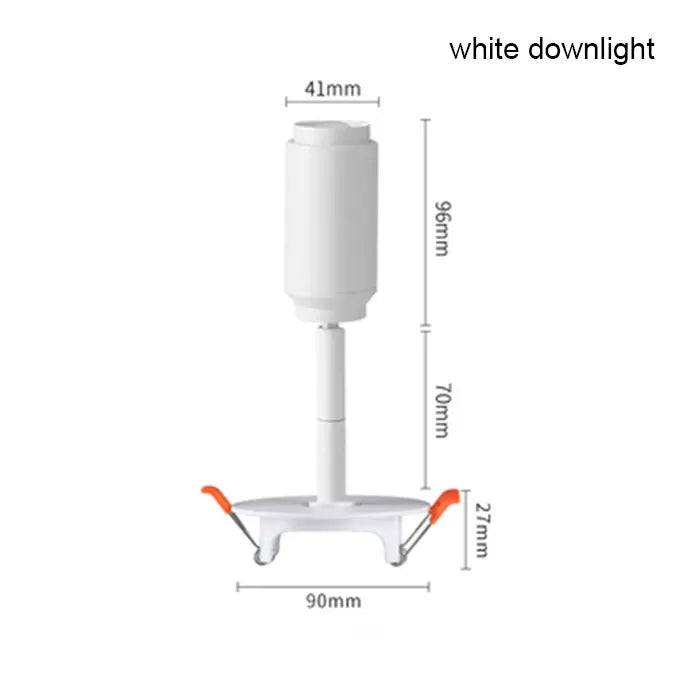 مسار سكة حديد DecorBites™ بزاوية شعاع قابلة للتعديل لإضاءة الملابس والأحذية والمعارض