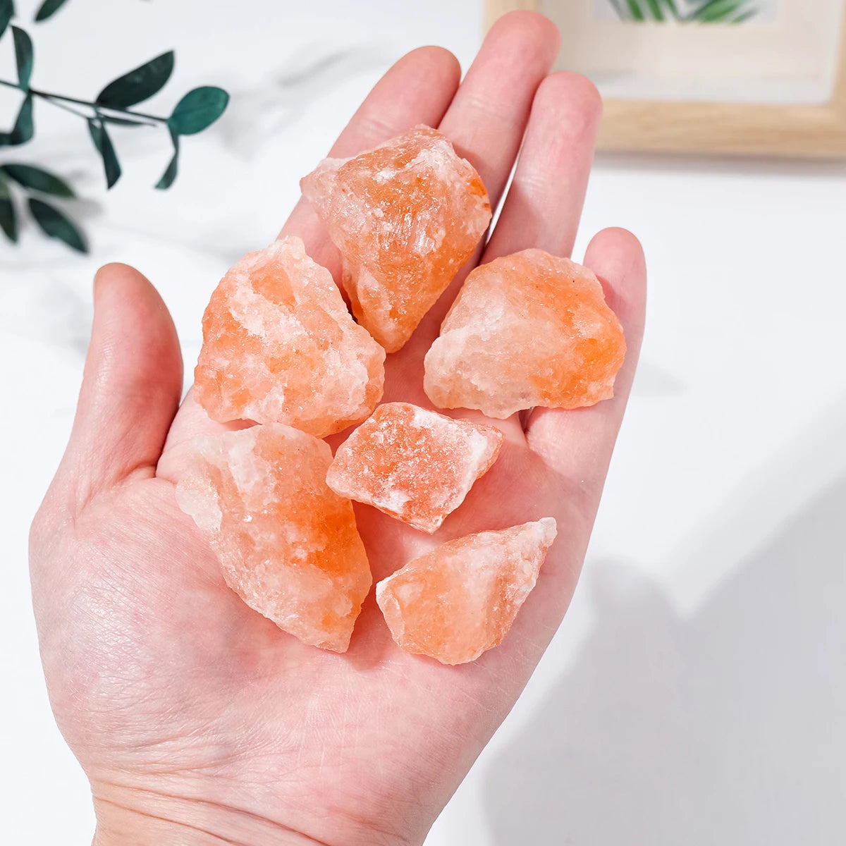 Himalayan Orange Salt Raw Stone