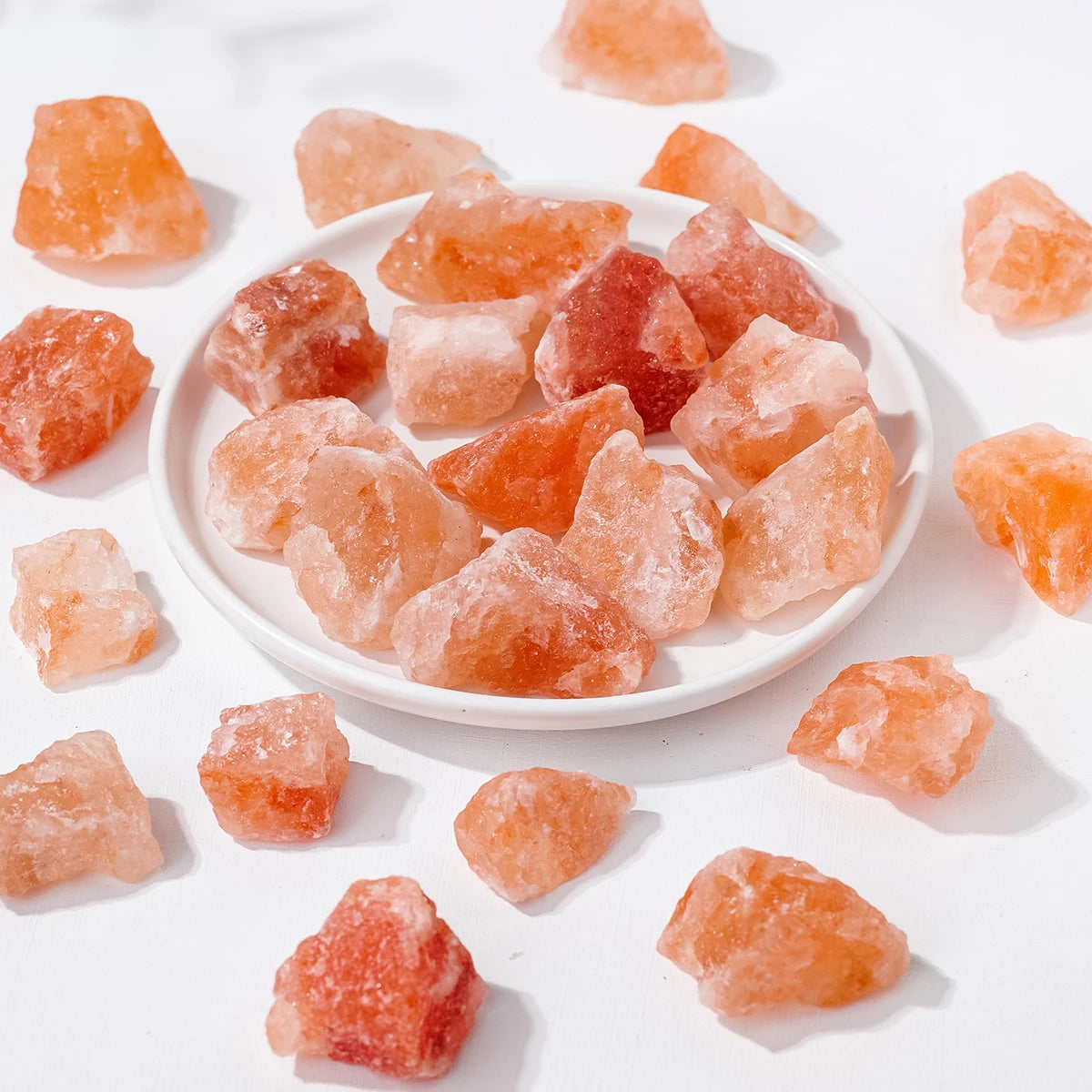 Himalayan Orange Salt Raw Stone