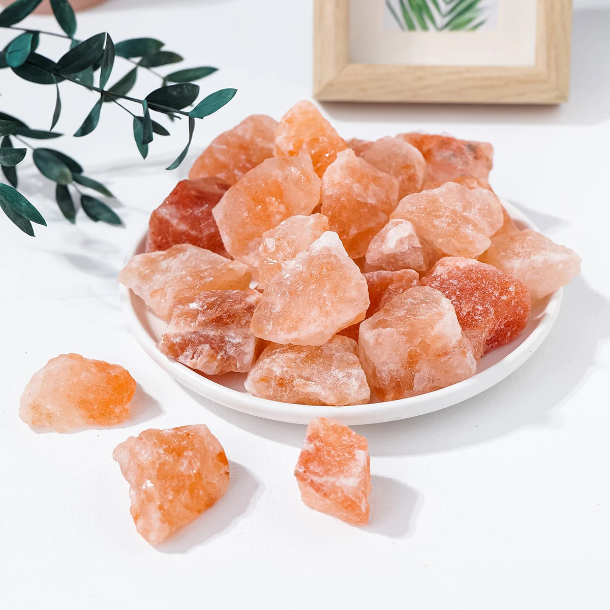 Himalayan Orange Salt Raw Stone