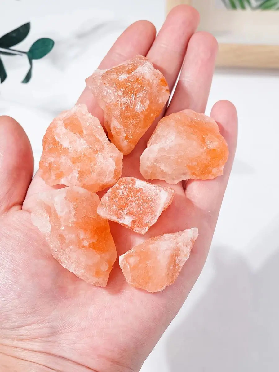 Himalayan Orange Salt Raw Stone