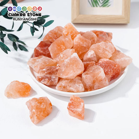 Himalayan Orange Salt Raw Stone