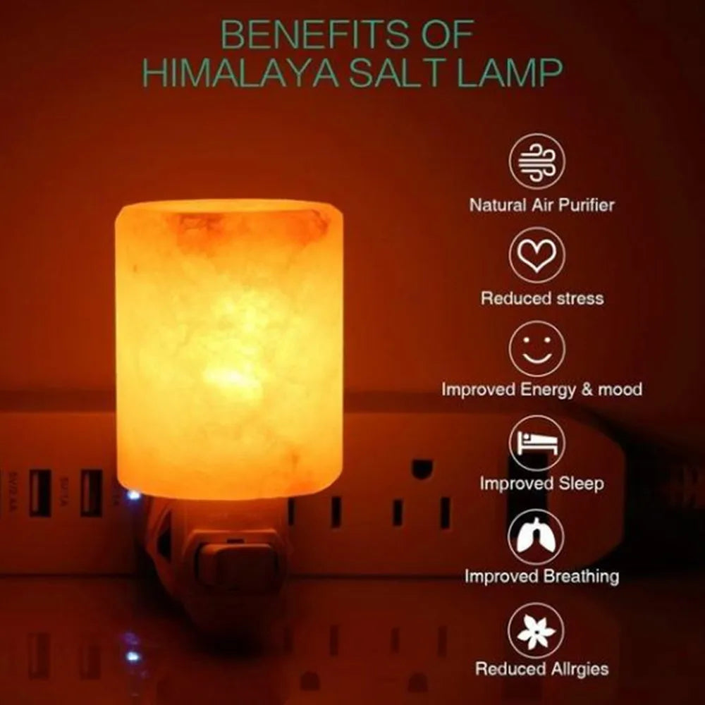 Himalayan Warm White Salt Lamp