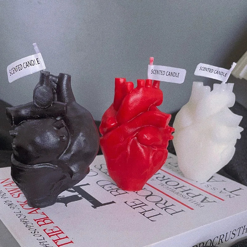 Human Heart Soy Wax Candles