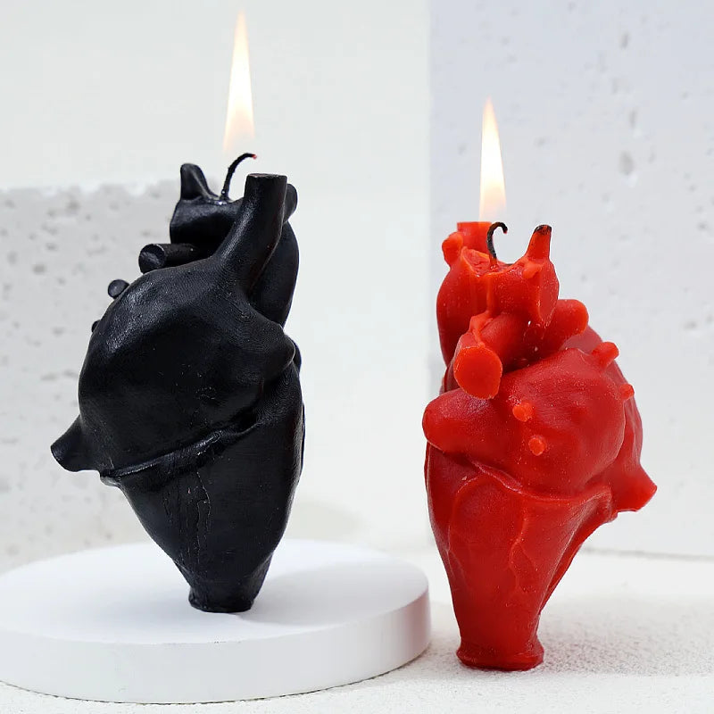 Human Heart Soy Wax Candles