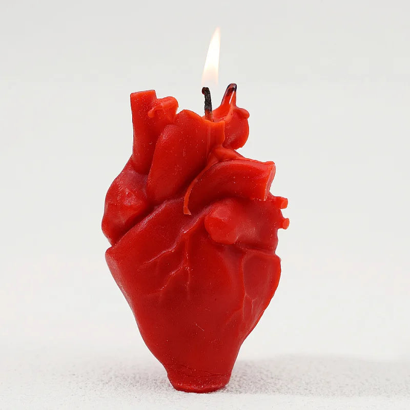 Human Heart Soy Wax Candles