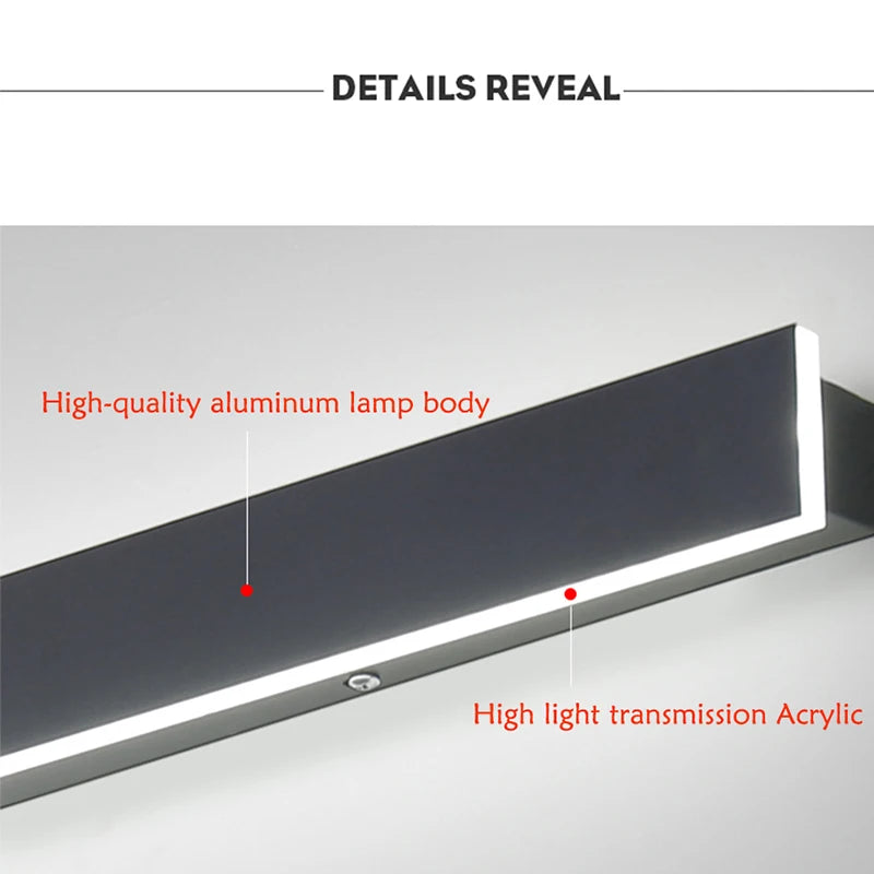 IISINUO Waterproof Aluminium Wall Lamp