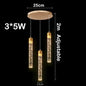 IWP Modern LED Crystal Chandelier