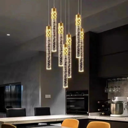 IWP Modern LED Crystal Chandelier