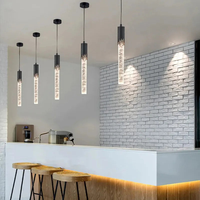 IWP Modern LED Crystal Chandelier