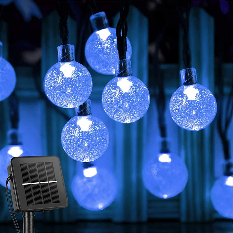 IWP Solar Crystal Globe Lights