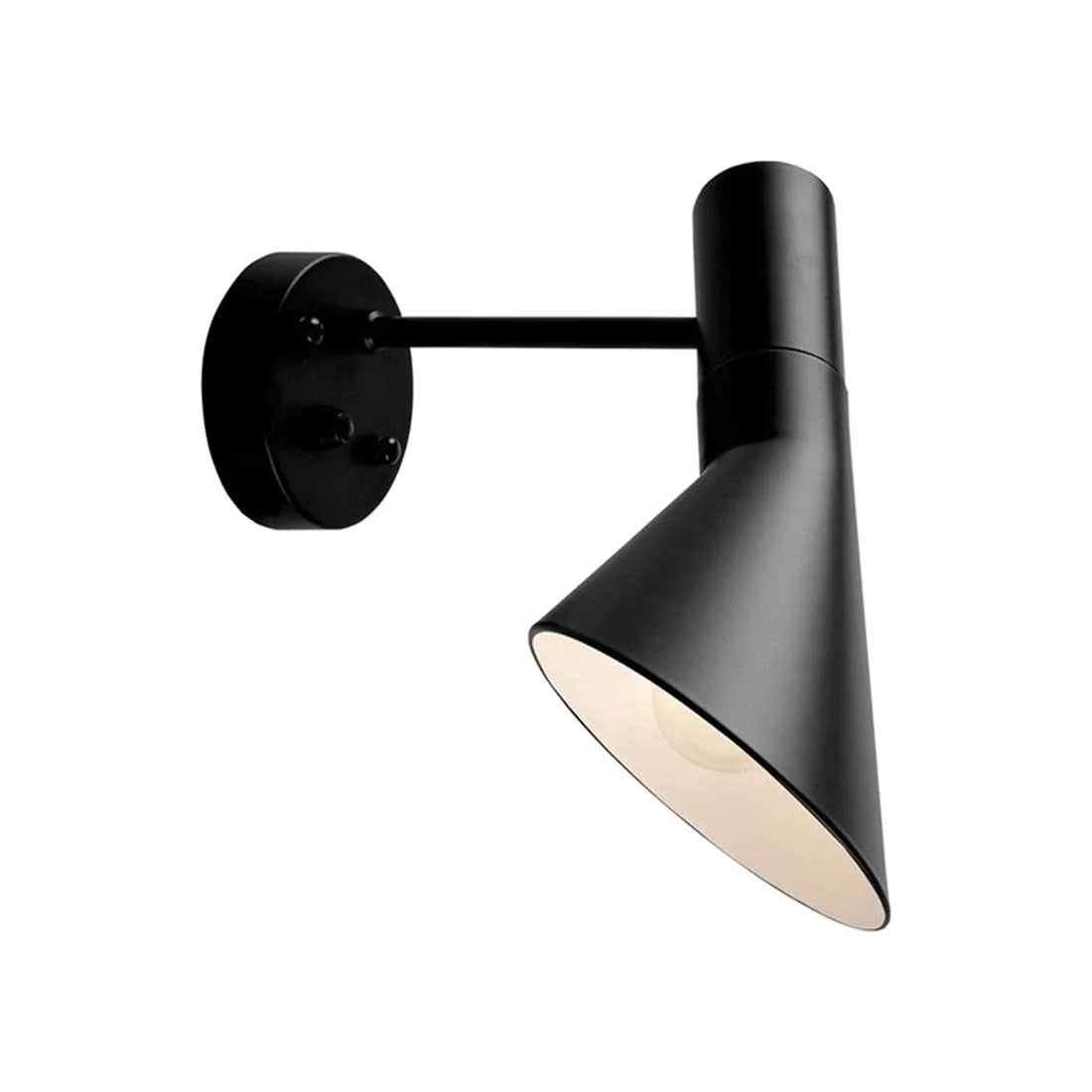 Industrial Adjustable Wall Lamp, Black