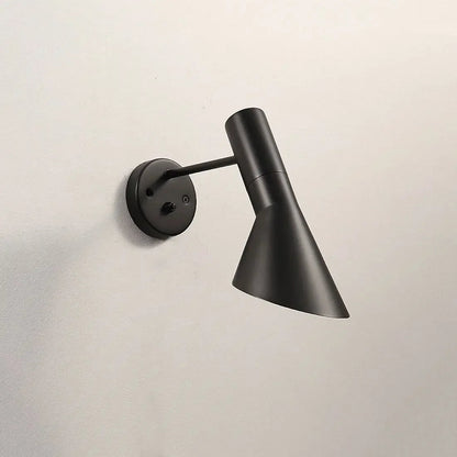 Industrial Adjustable Wall Lamp, Black