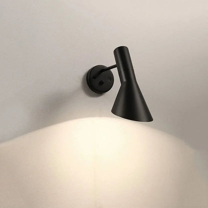 Industrial Adjustable Wall Lamp, Black