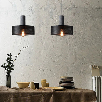 Industrial Cement Pendant Lamp - WOLF DANCER