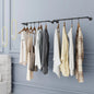 Industrial Pipe Clothes Rail Rack Set