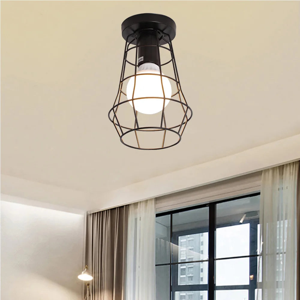 Industrial Retro Ceiling Lamp E27