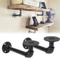 Industrial Vintage Black Iron Shelf