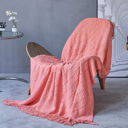 Inya Luxury Knitted Fleece Blanket