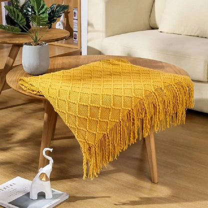 Inya Luxury Knitted Fleece Blanket