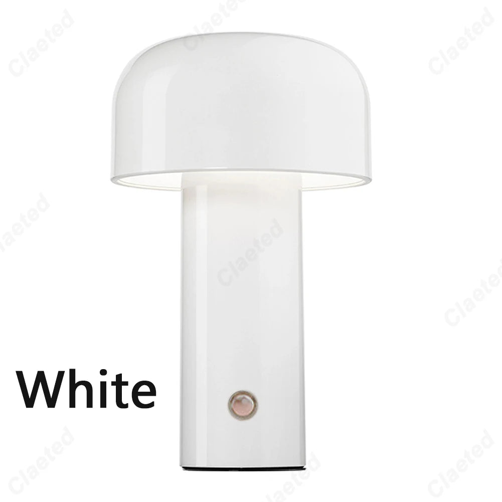 Italian Mushroom Touch Lamp - USB Rechargeable